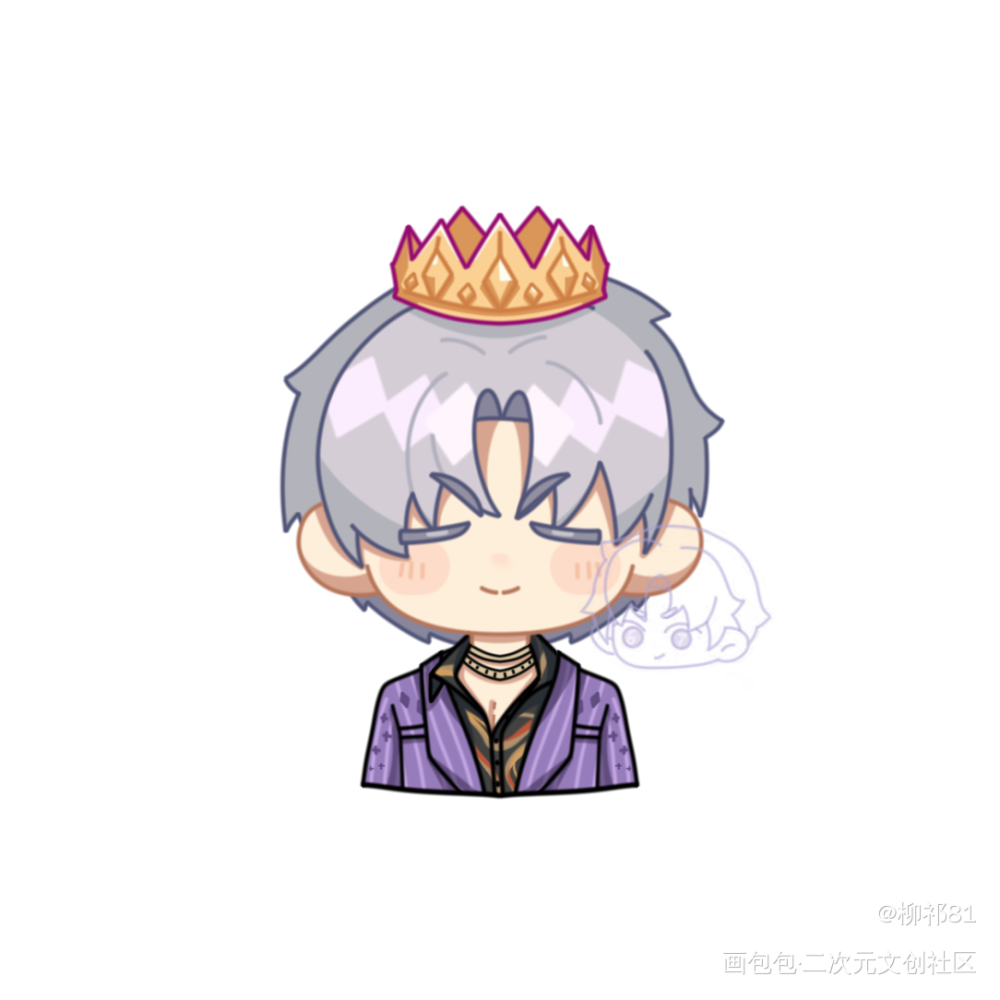 生日快乐🎂Charlie_光与夜之恋查理苏绘画作品