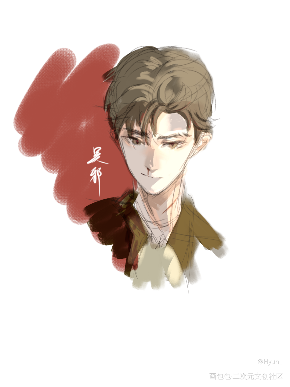 关根_盗墓笔记摸鱼页绘画作品