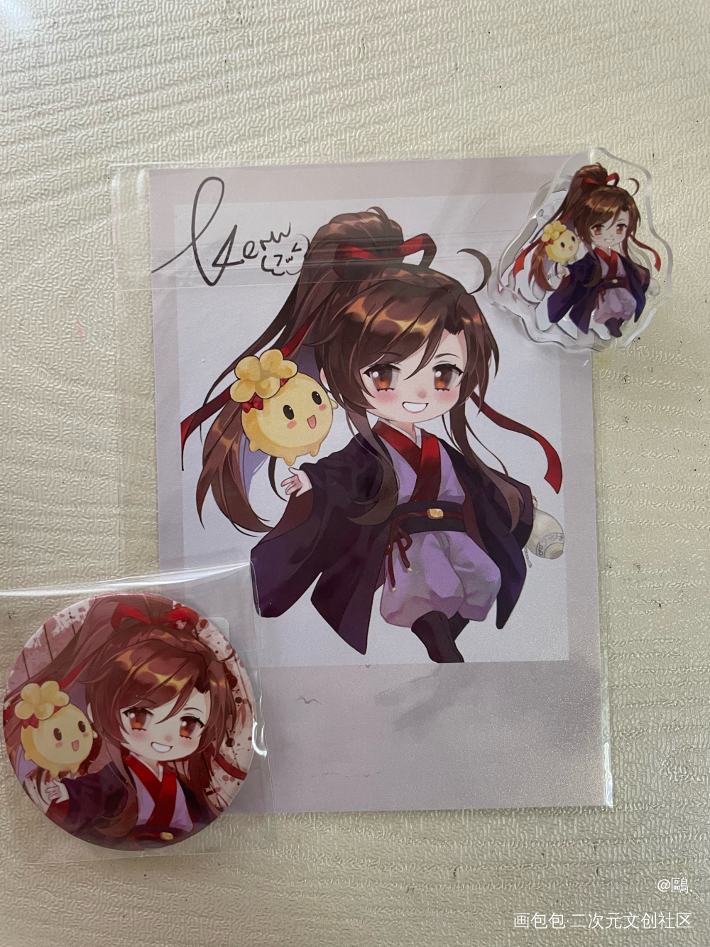 _魔道祖师站外返图绘画作品
