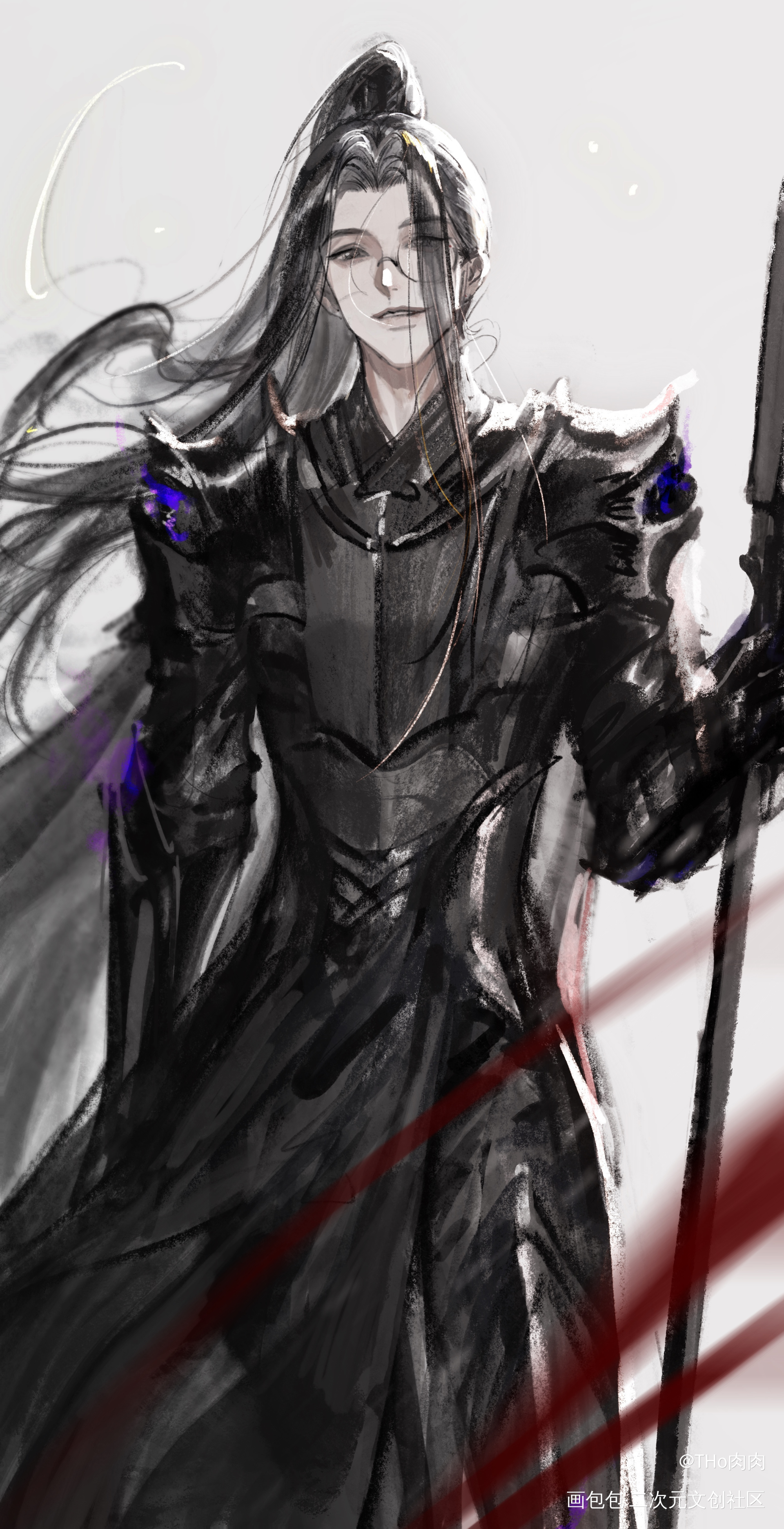 包赢的_杀破狼长庚顾昀顾昀绘画作品