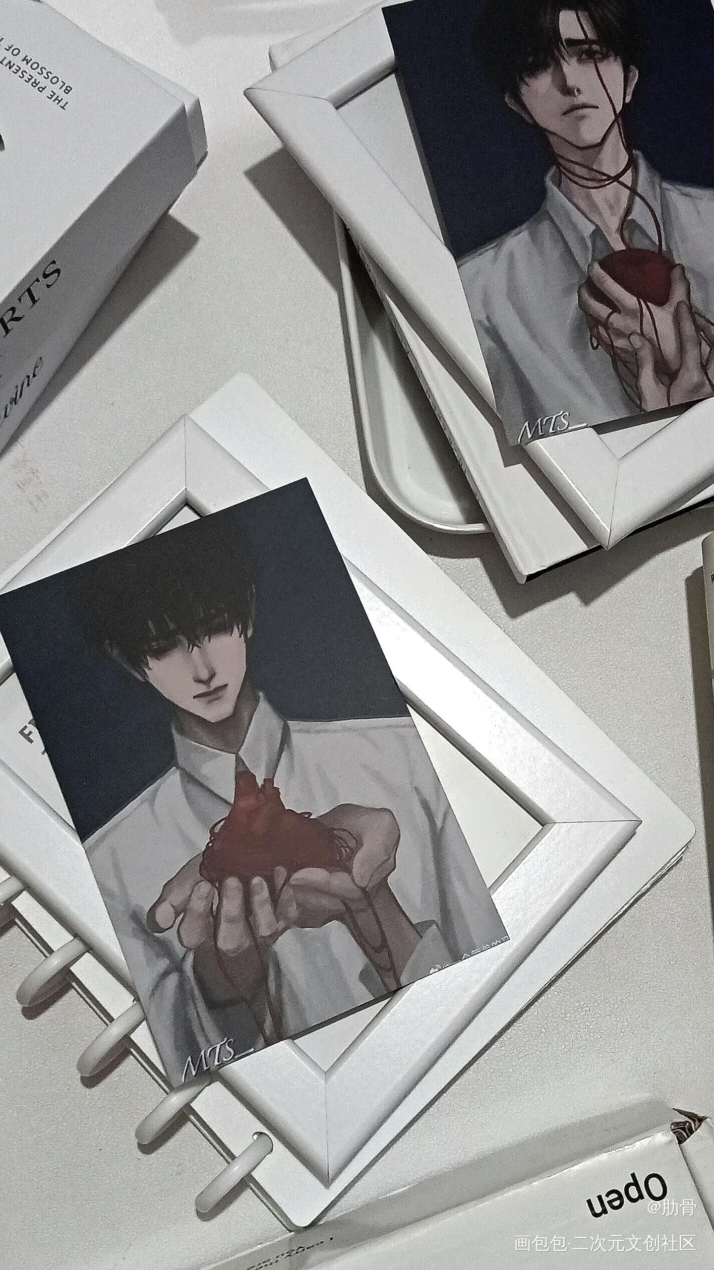 _一颗苹果绘画作品