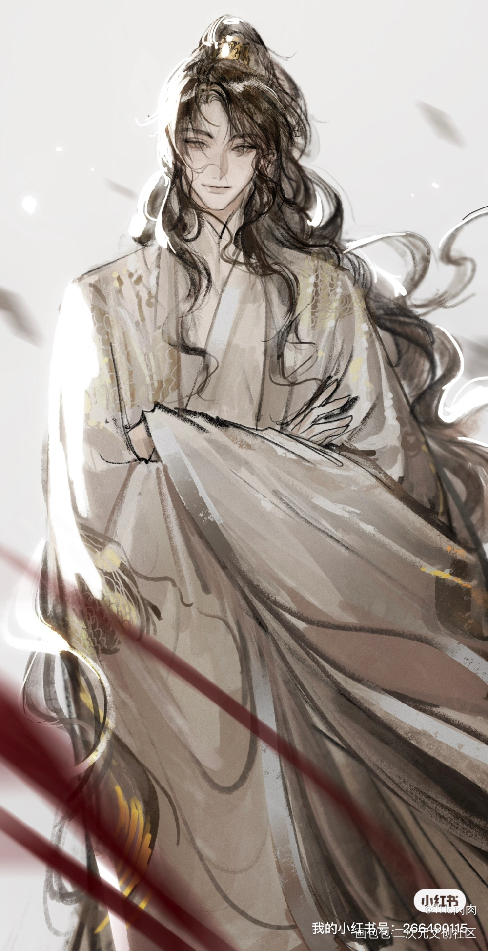 哟，义父_杀破狼长庚顾昀长庚顾昀绘画作品
