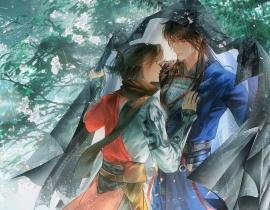 『观星策·四时同歌』贺图花雨凝眸_绘画作品