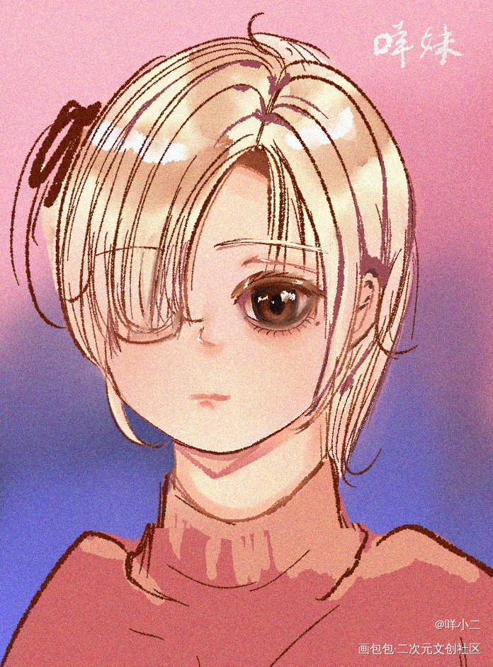 _摸鱼绘画作品