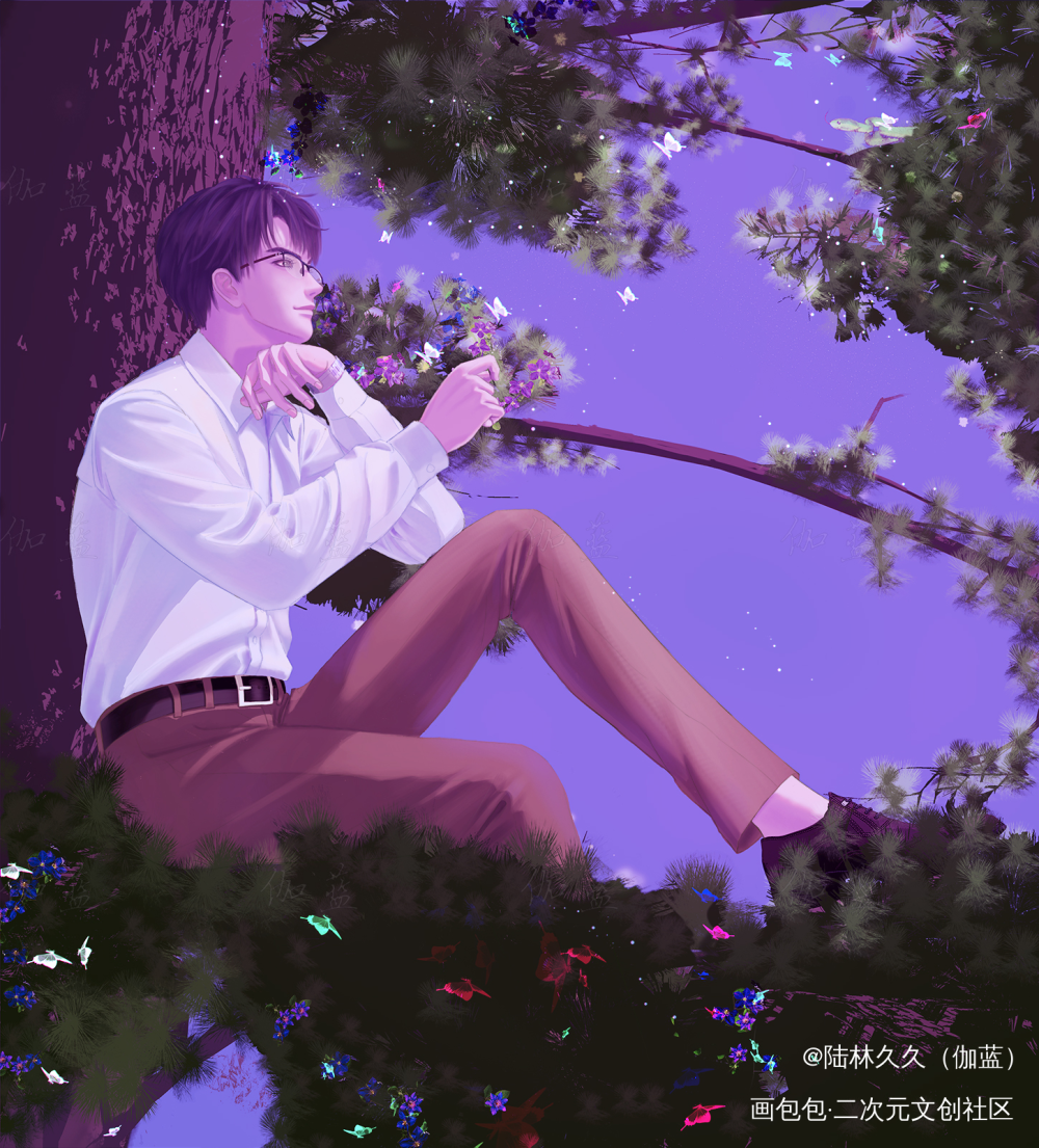 山河表里，褚桓_向全世界安利山河表里priest绘画作品