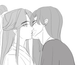 花怜 | 蝶吻_绘画作品