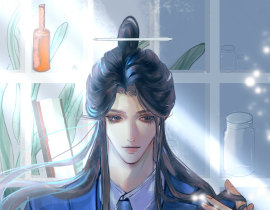 西装谢怜_绘画作品