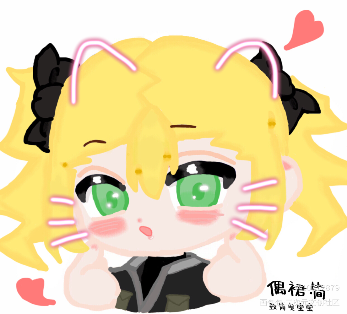 这是一只米米的奇可露(๑´ㅂ`๑)_怪兽8号奇可露绘画作品