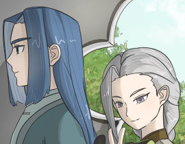 罗小黑战记 | 师徒三人行_绘画作品