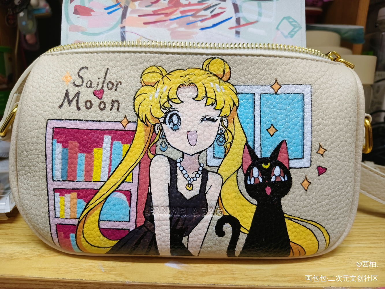 水冰月包包diy～_水冰月水冰月重画挑战水冰月重绘挑战绘画作品