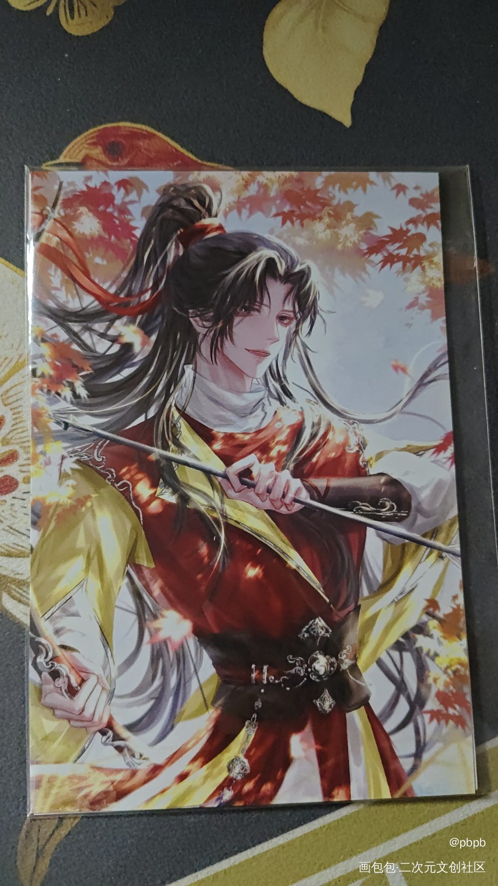 骑射太帅了_魔道祖师授权返图绘画作品