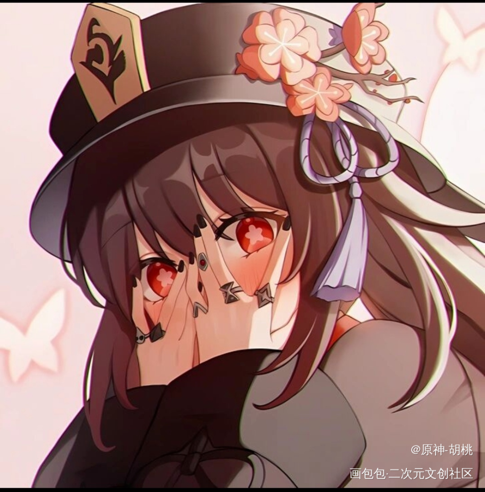 _胡桃·原神绘画作品