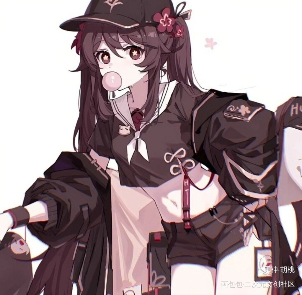 _胡桃·原神绘画作品
