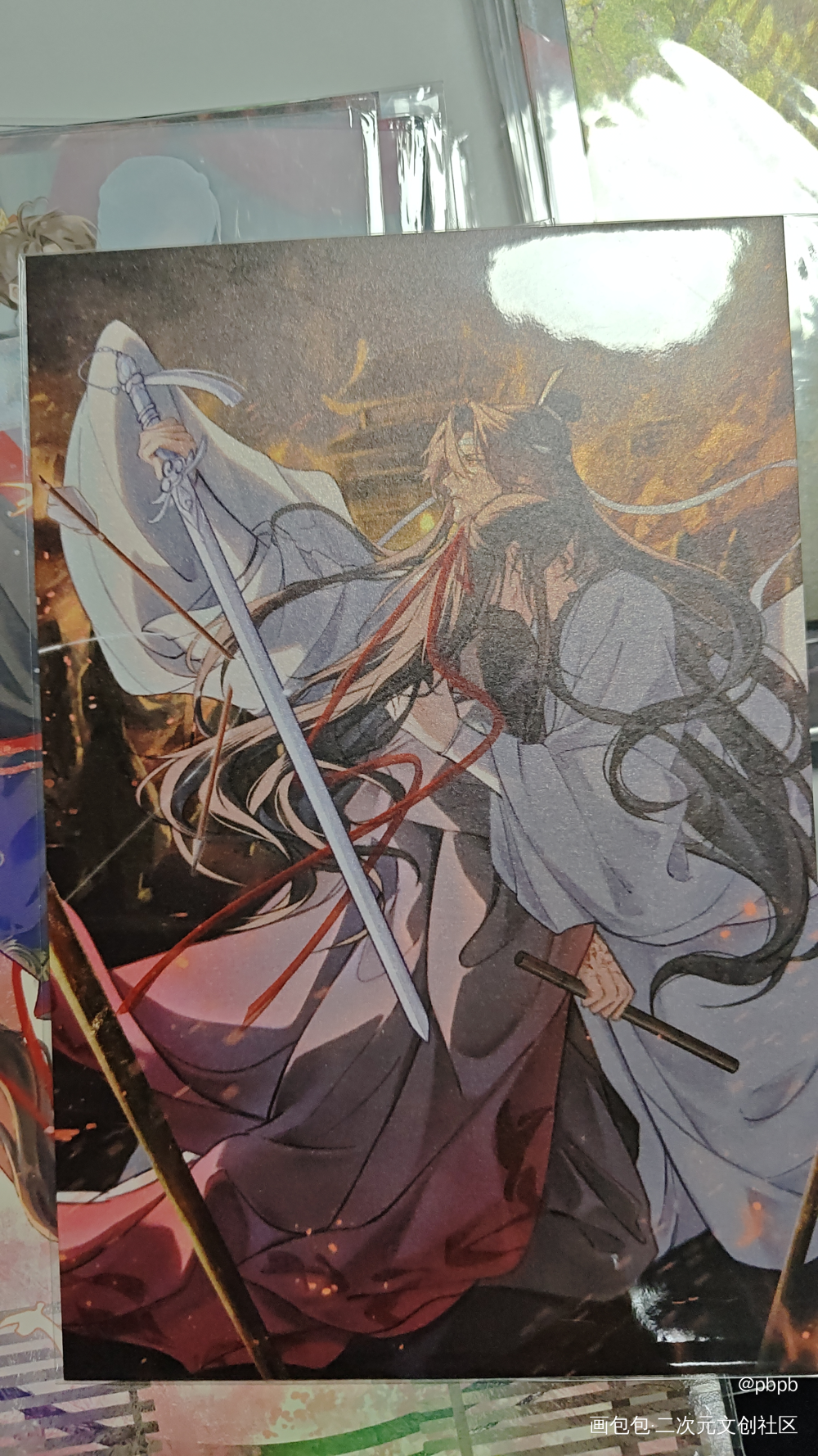 宿命感满满_魔道祖师授权返图绘画作品