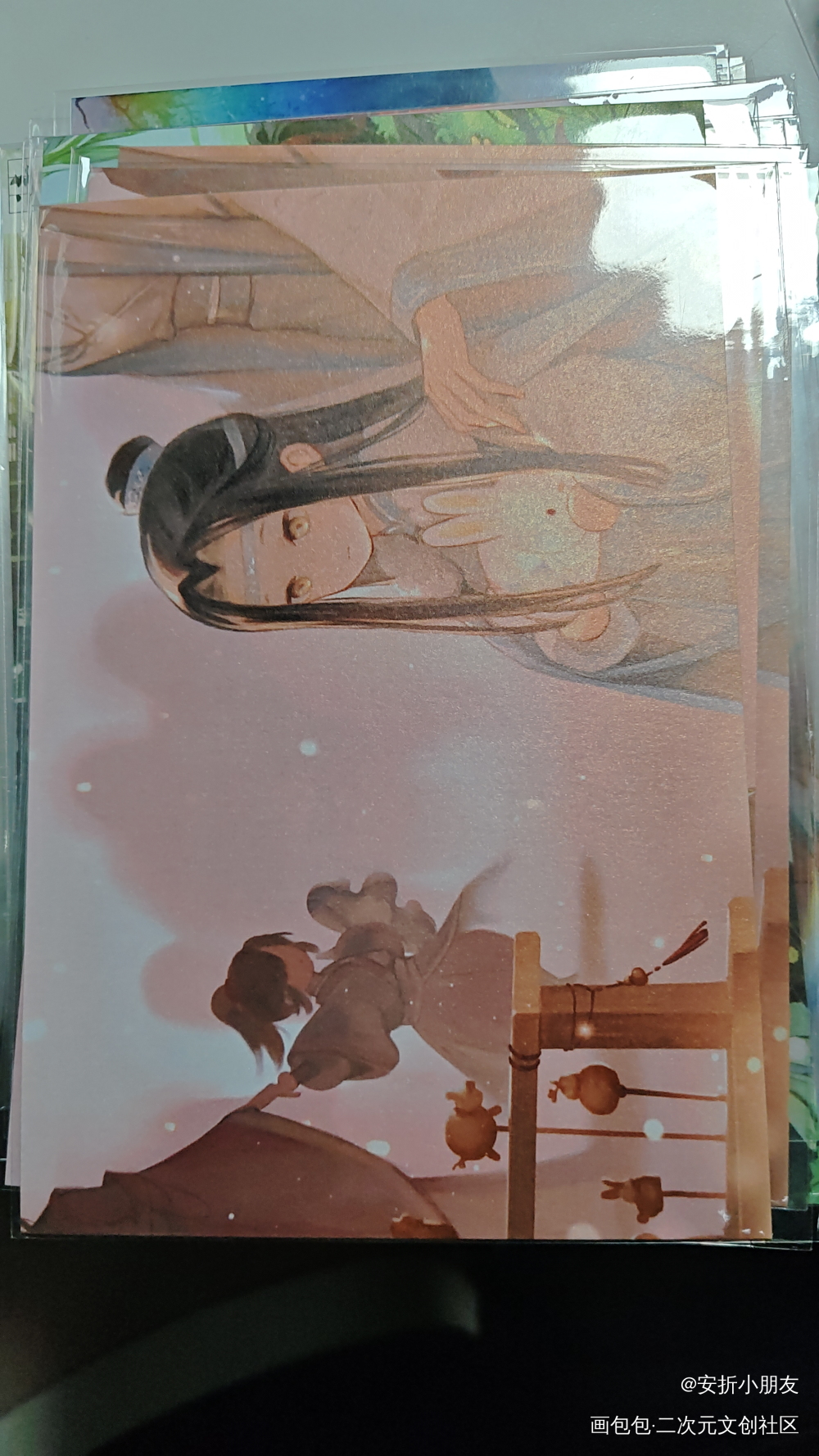 幼年机_魔道祖师授权返图绘画作品
