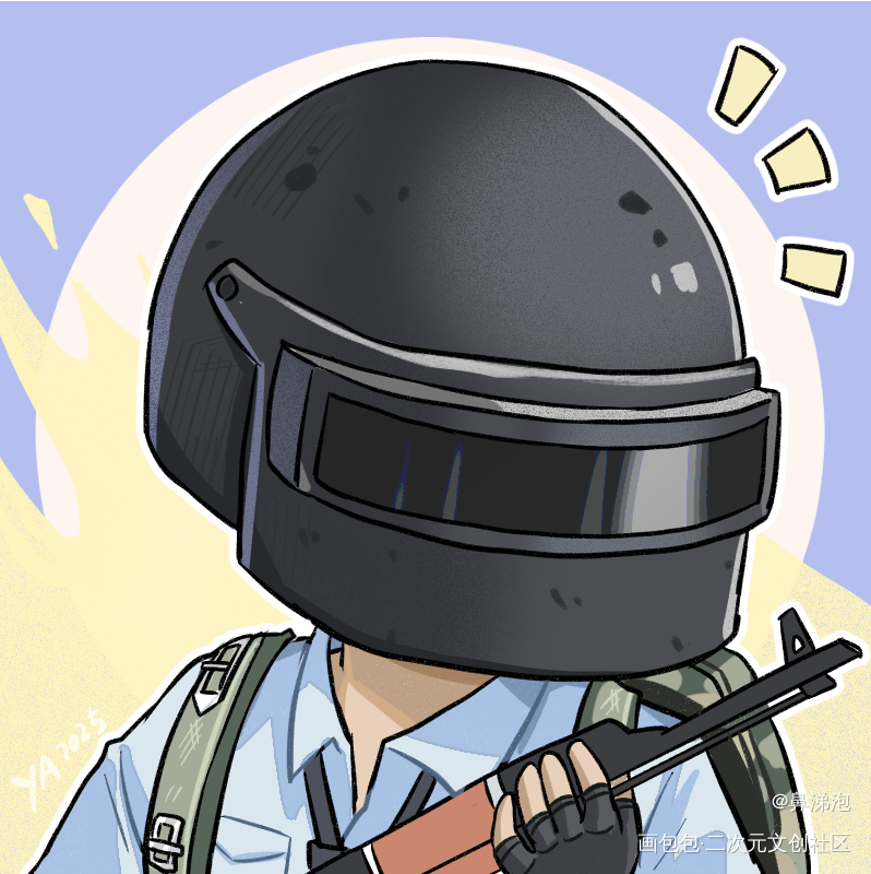 画了一些和平精英头像_和平精英绘画作品