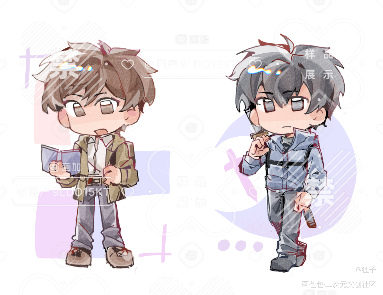 瓶邪_盗墓笔记瓶邪绘画作品