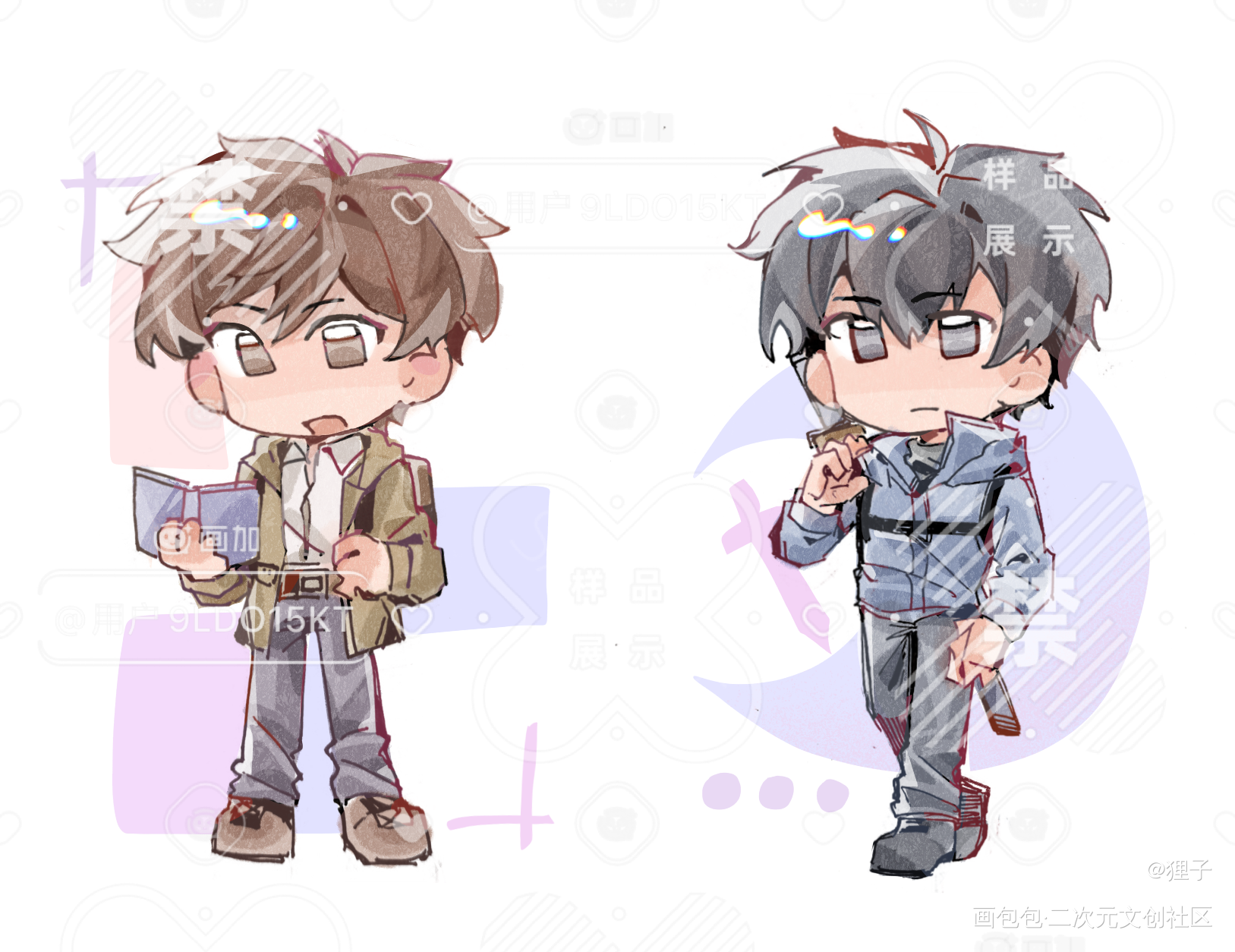 瓶邪_盗墓笔记瓶邪绘画作品