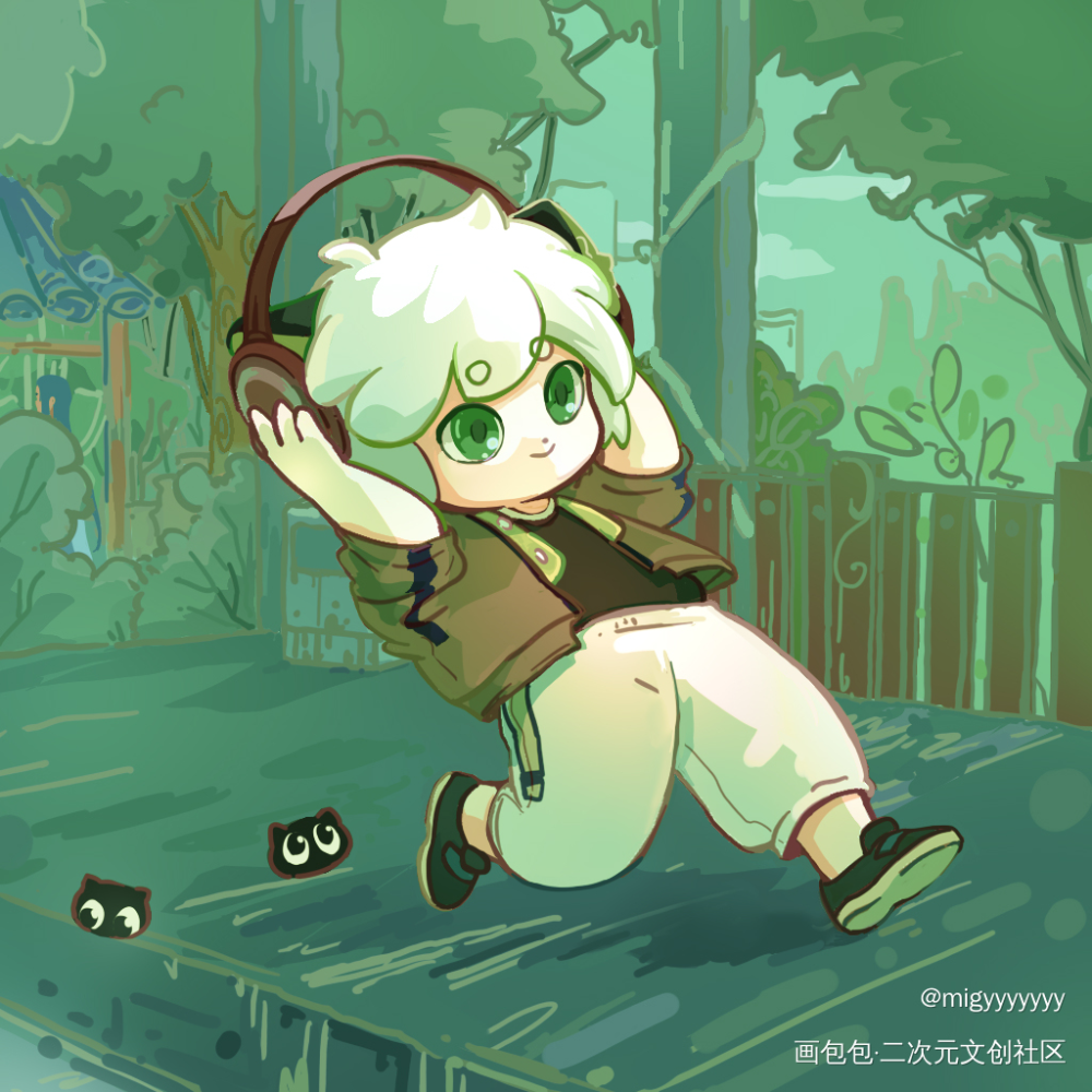 画了小黑_罗小黑战记罗小黑绘画作品