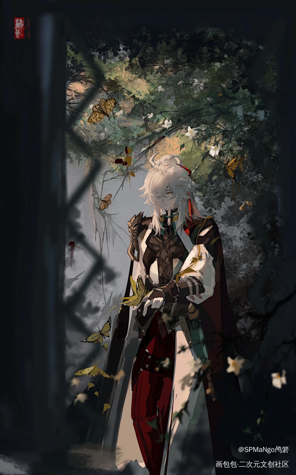 景元～_崩坏星穹铁道插画景元绘画作品