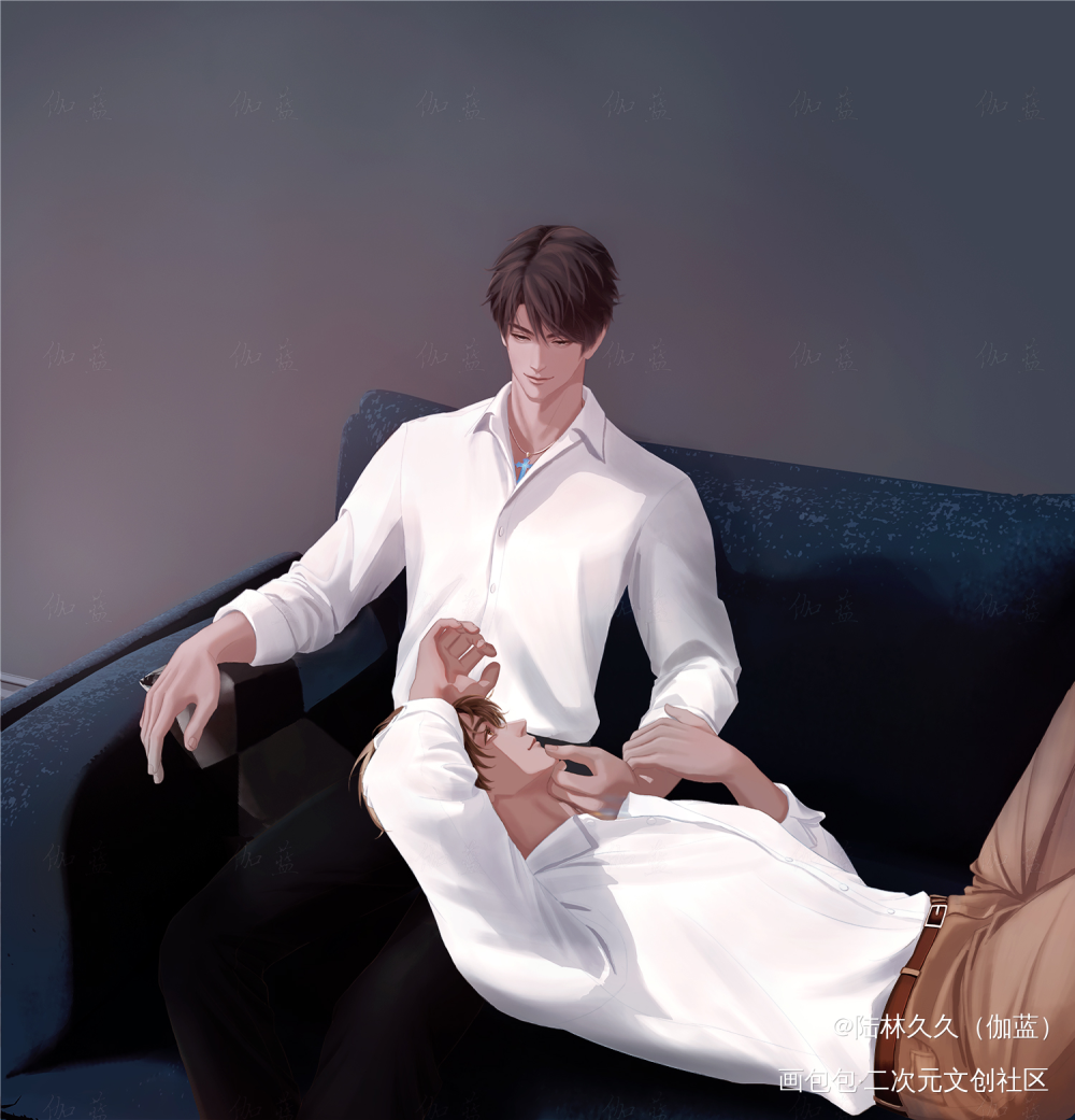 腻歪的小两口_残次品向全世界安利陆林嗑cppriest绘画作品