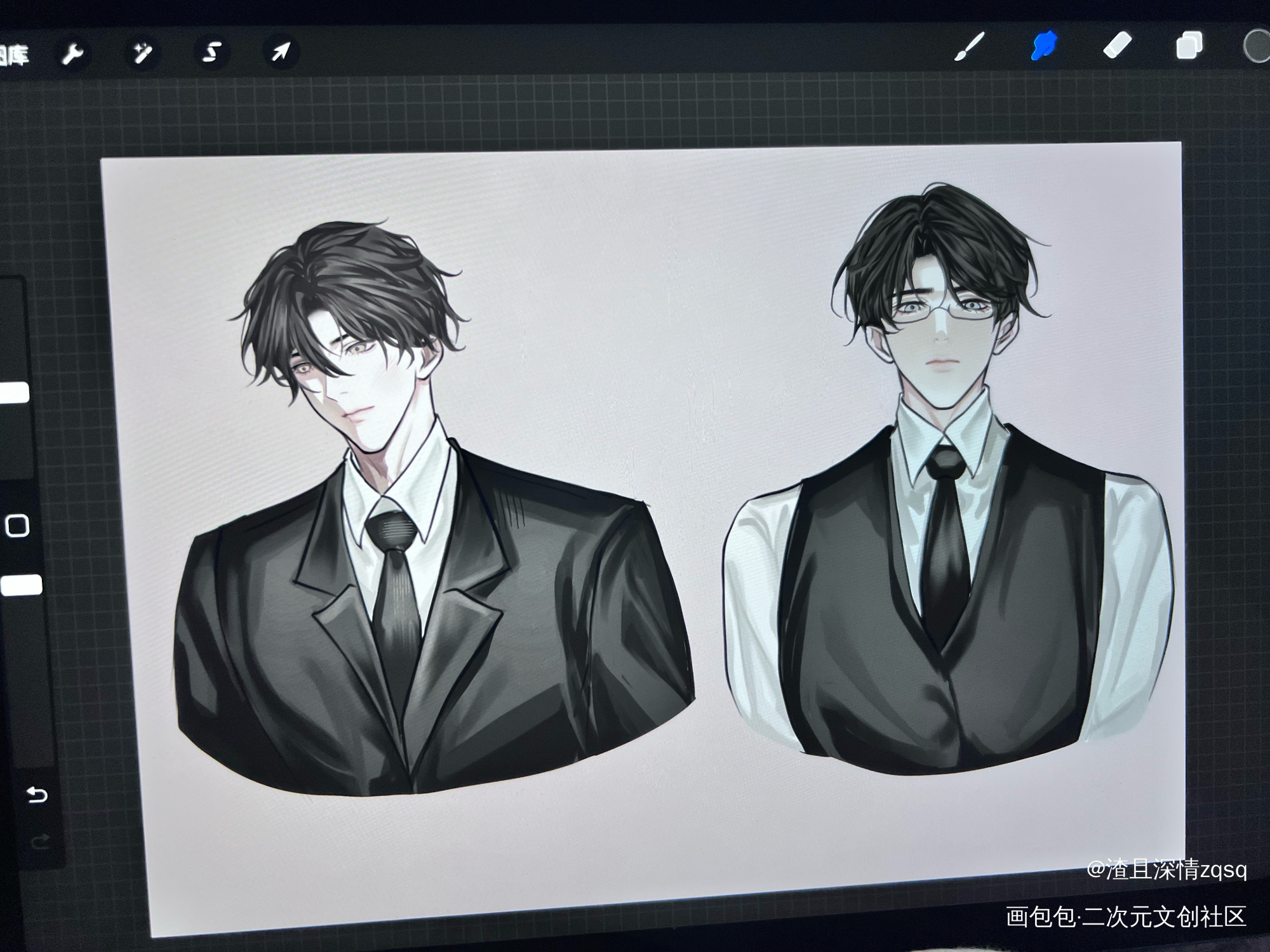 依旧予呈😋_病案本谢清呈·病案本贺予·病案本绘画作品