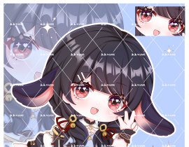 Q版手绘约稿定制_绘画作品