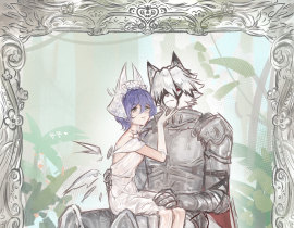 【莱铃】月光骑士_绘画作品