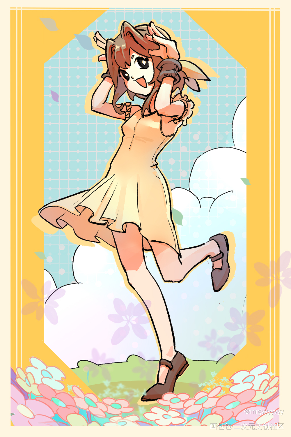 _勇者传说绘画作品