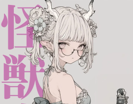 怪兽少女_绘画作品
