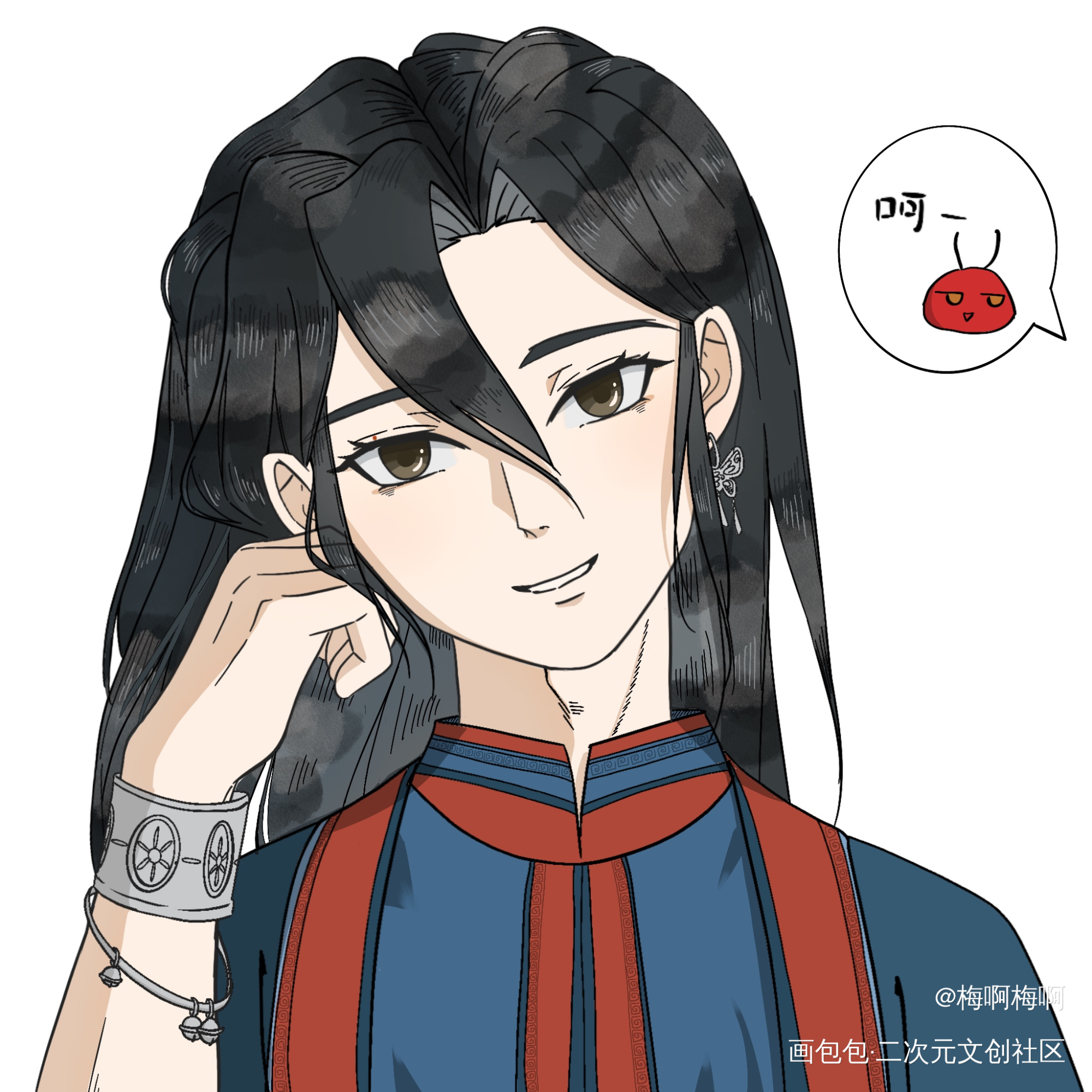 情蛊 | 沈见青_绘画作品
