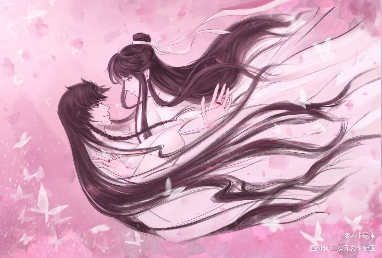 花怜 我和你最天生一对_天官赐福绘画作品