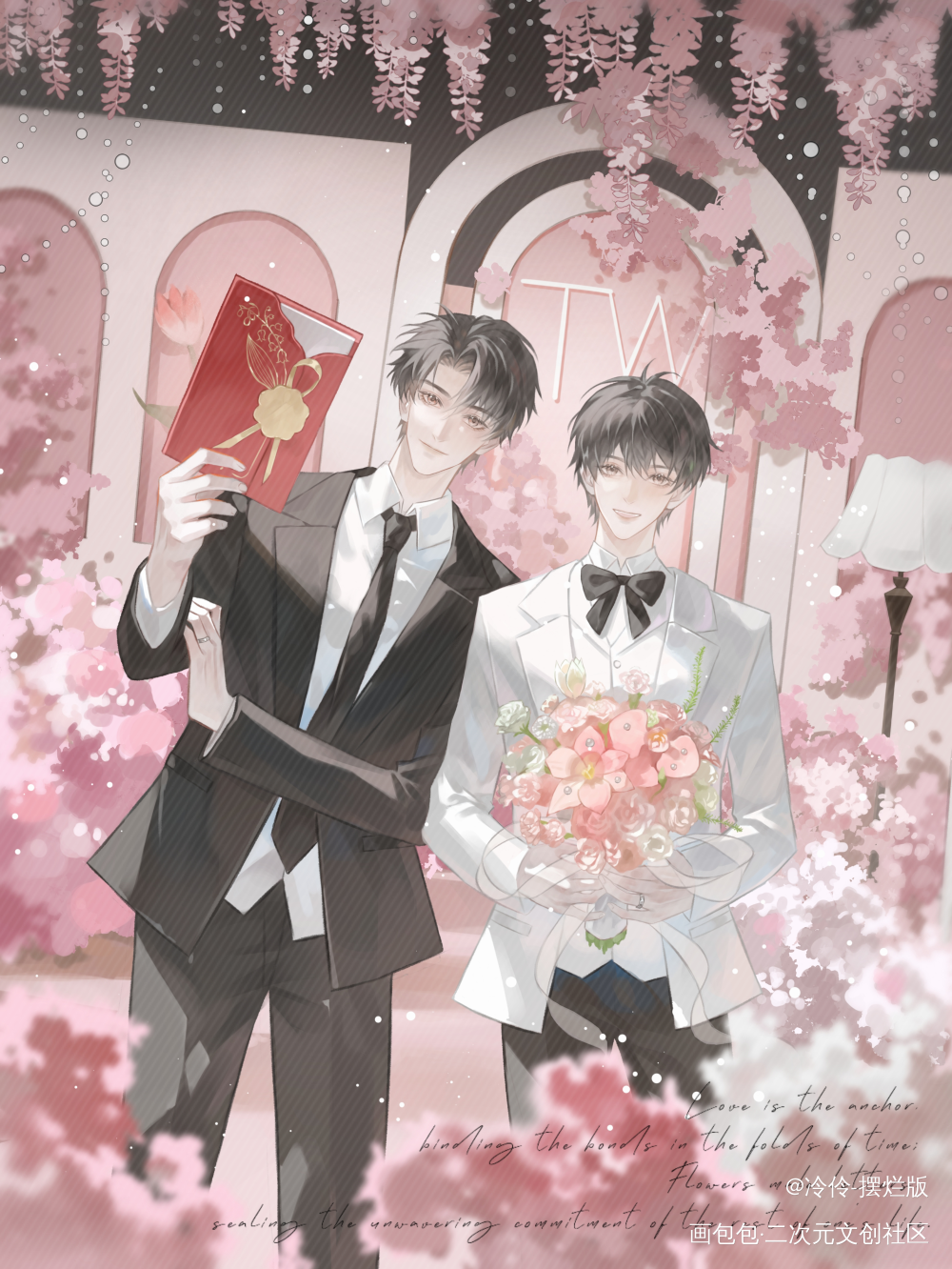 花漾誓约_某某绘画作品