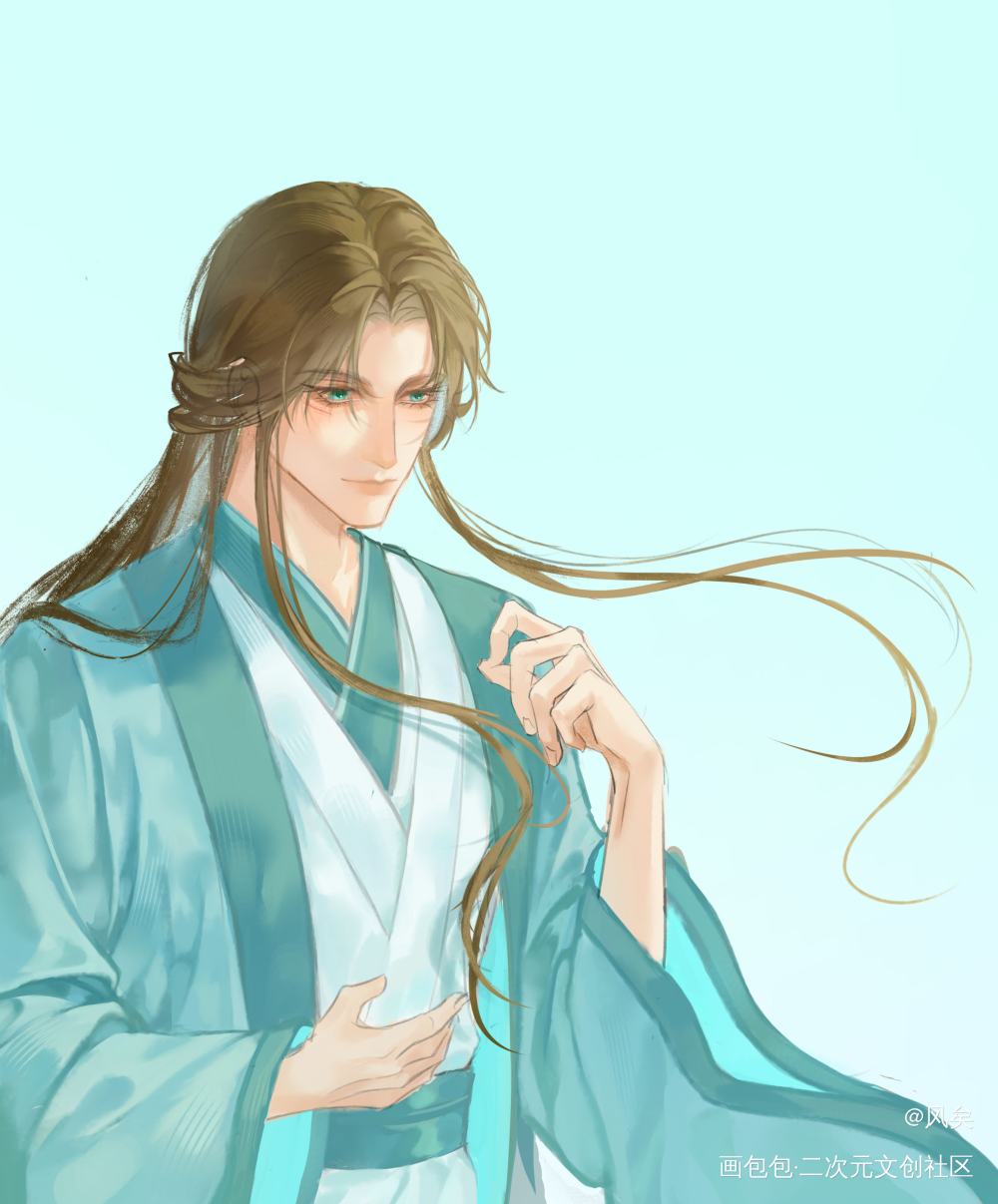 无脑练习_古风绘画作品