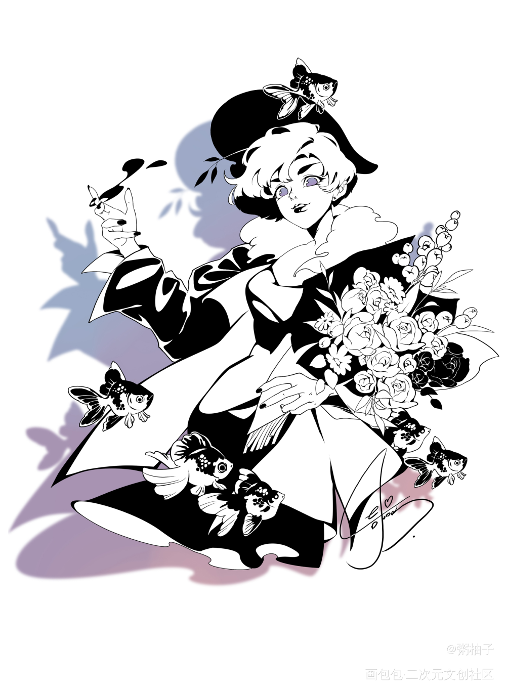 藻酒_绘画作品