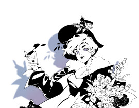 藻酒_绘画作品