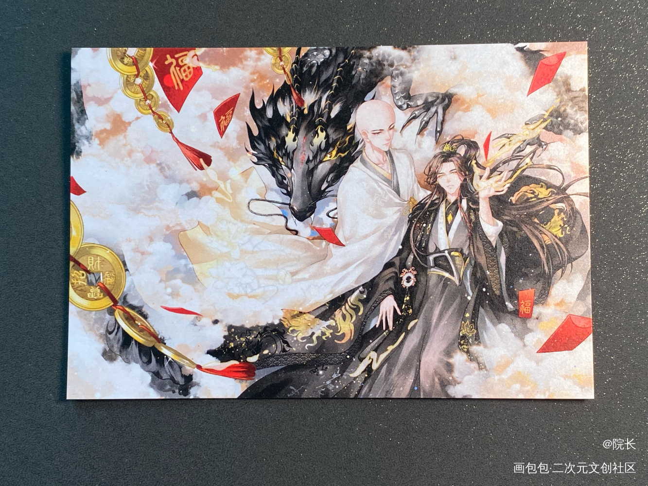 ~_铜钱龛世授权返图绘画作品