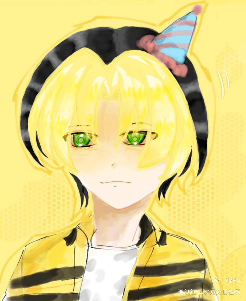 小光光生日快乐_棋魂绘画作品