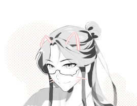摸_绘画作品