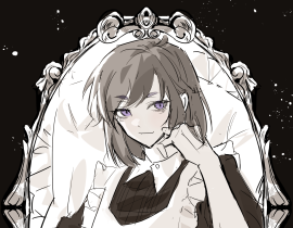摸鱼妹妹头玲王小少爷_绘画作品