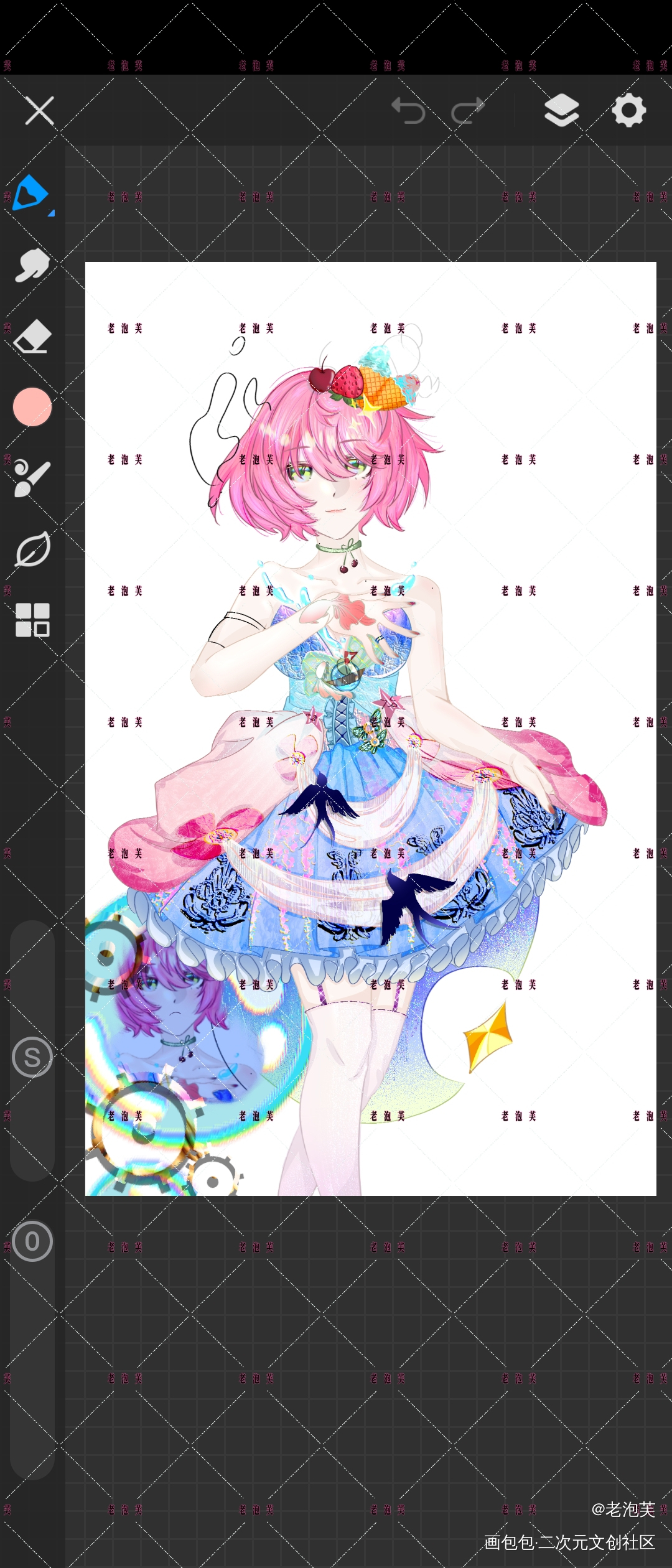 压力_草稿自设原创绘画作品