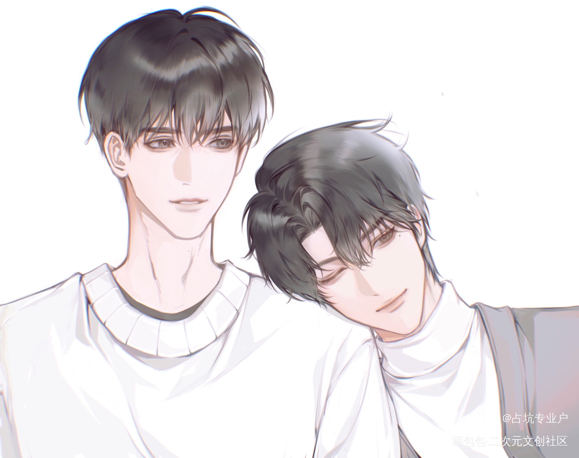 _188男团黎朔赵锦辛绘画作品