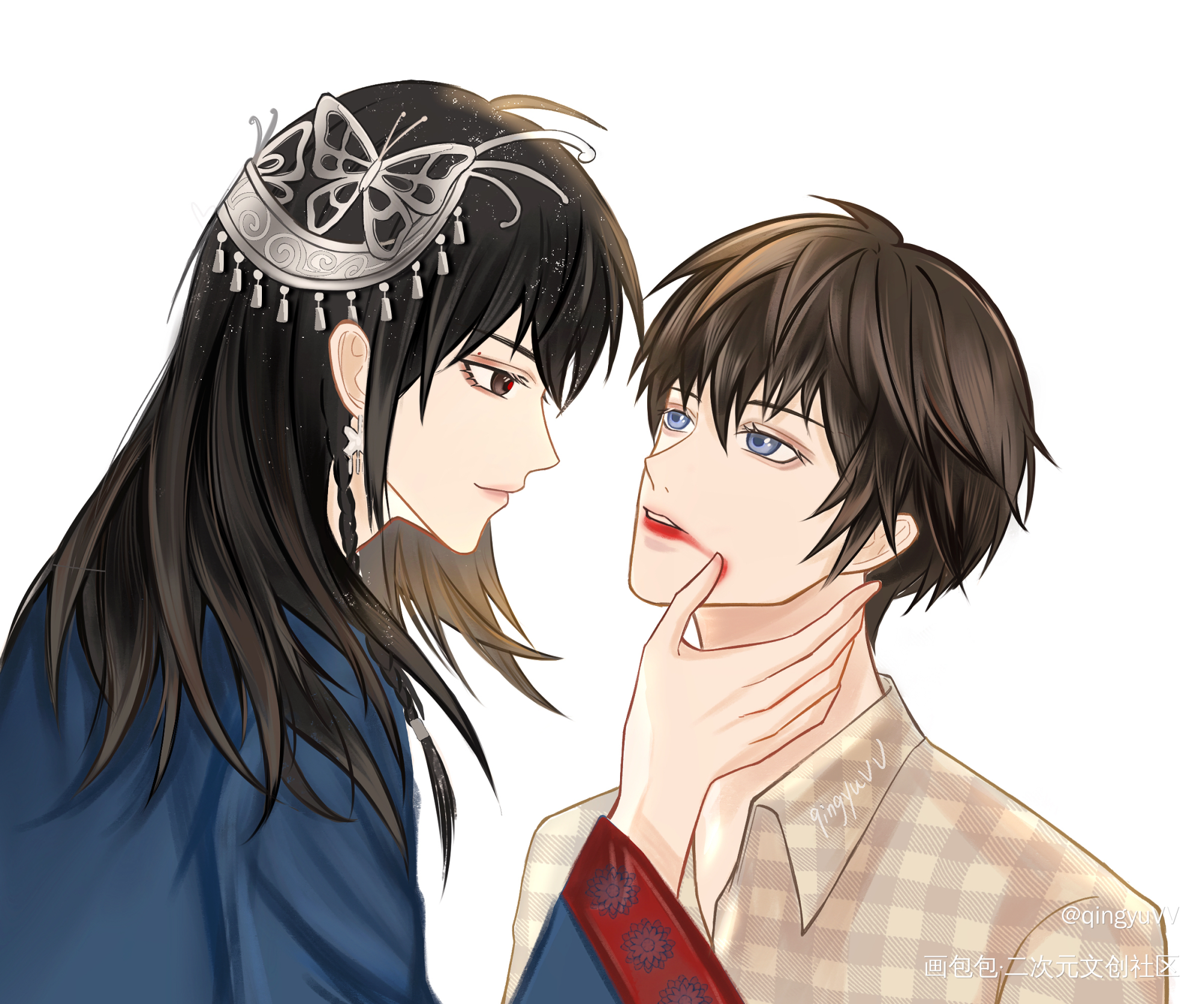 遇泽阿哥…_情蛊同人绘画绘画作品