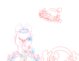园丁宁芙奖华改设计图_绘画作品