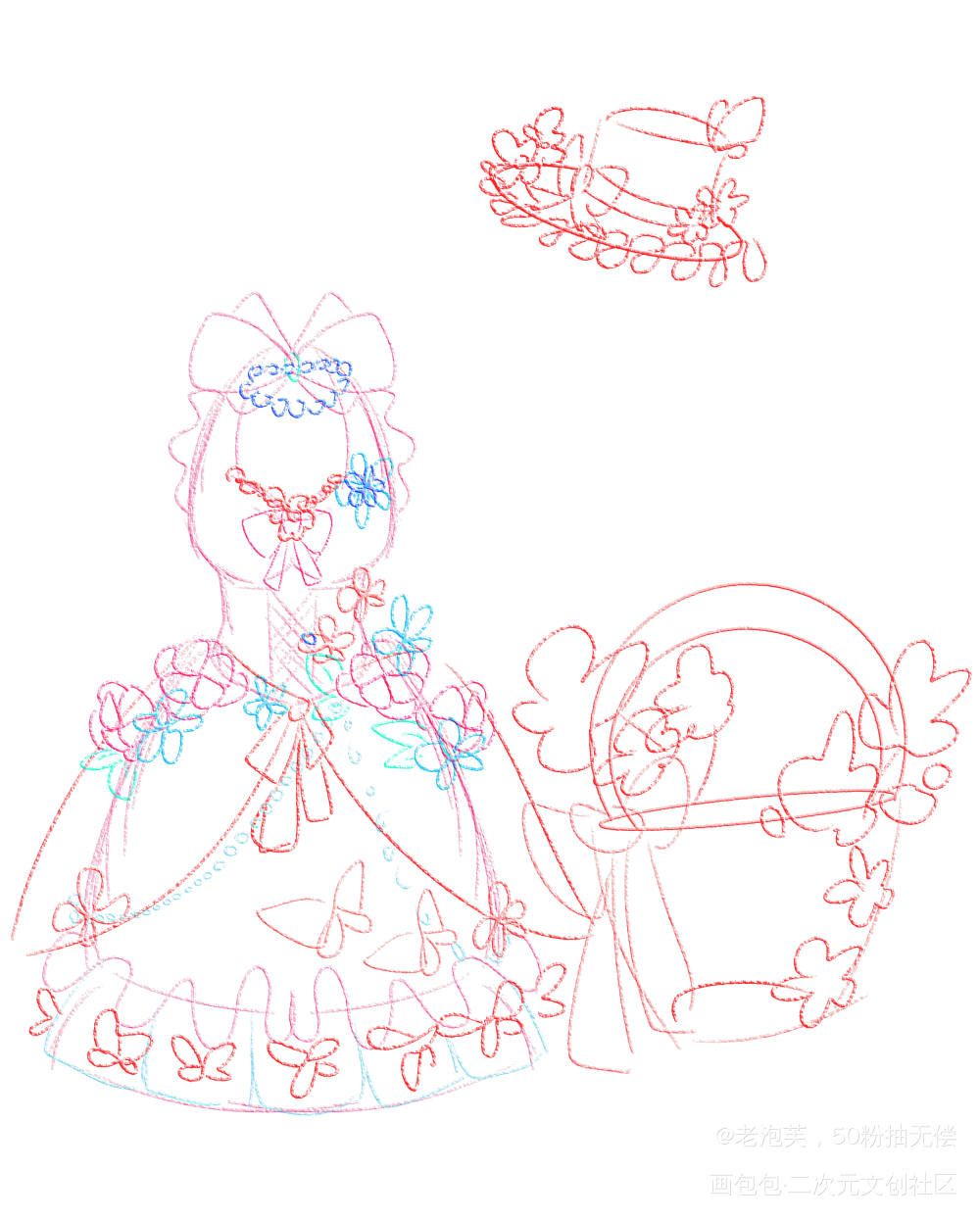 园丁宁芙奖cos服华改设计图_华改园丁宁芙奖绘画作品