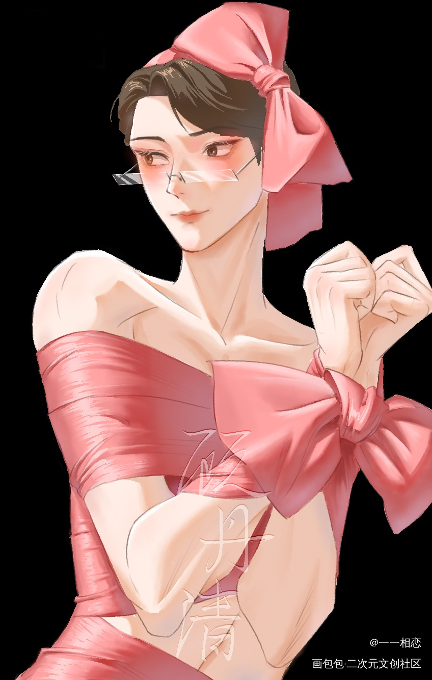涩涩_188男团顾青裴绘画作品