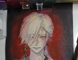 此男震撼美味_绘画作品