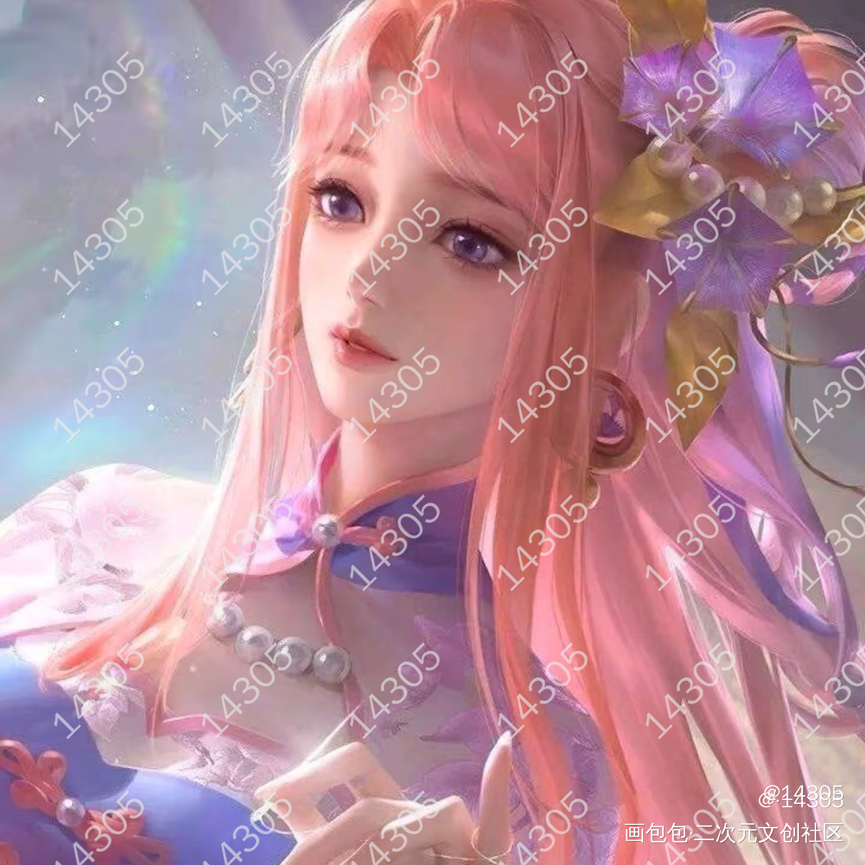 _王者荣耀王昭君绘画作品