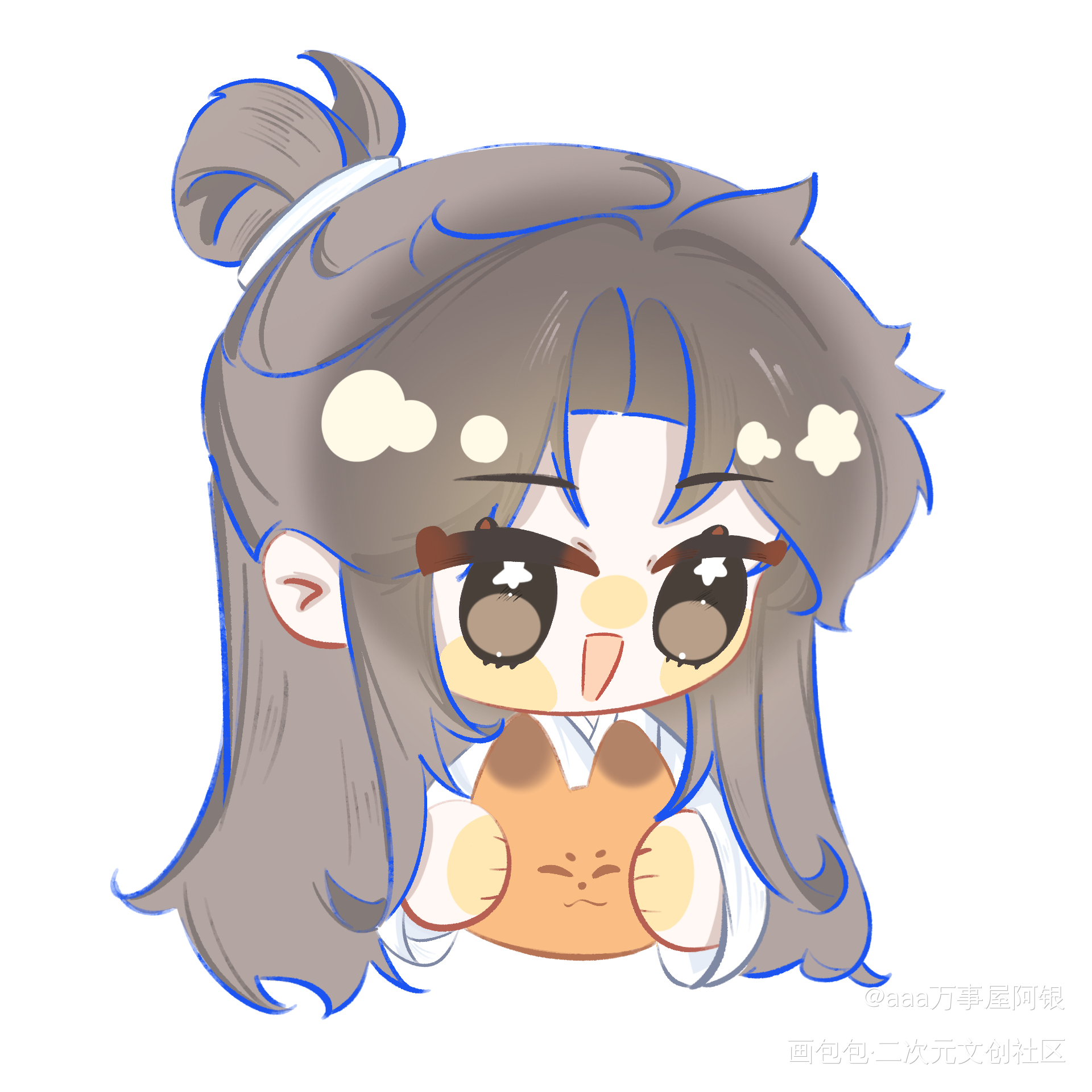🦊_天官赐福花怜谢怜花城绘画作品
