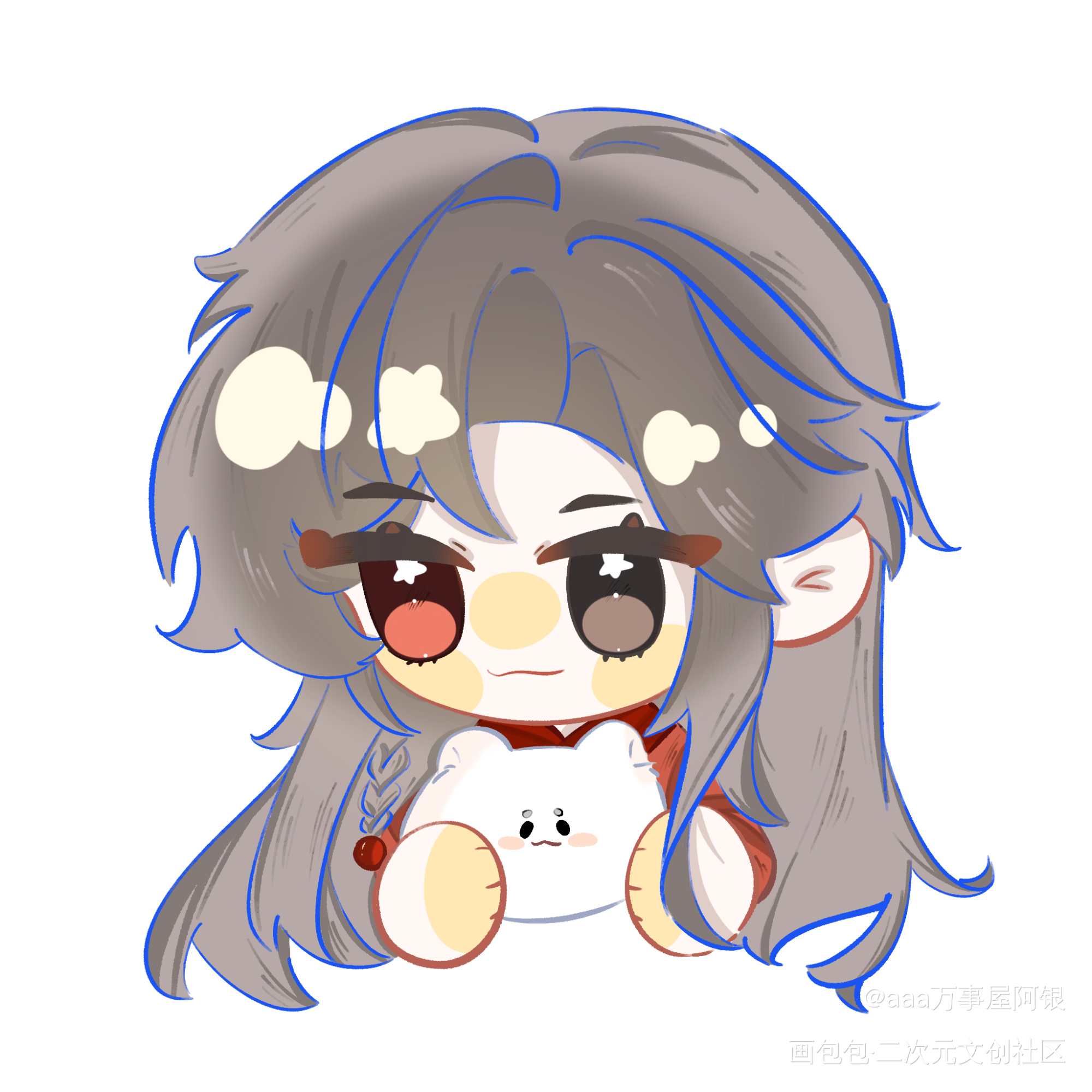 🦊_天官赐福花怜谢怜花城绘画作品